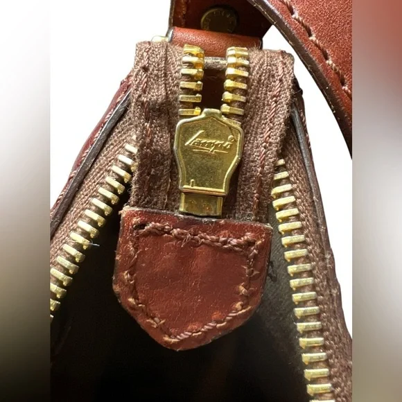 The Bridge Vintage Brown Leather Shoulder / Crossbody Bag - Picture 16 of 16